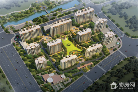 出门口就是学校新上！急售裕泰祥花园79m2精装套二带车库